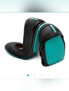 New Tieks Matte Leather Black Flats By Gavrieli Size 7